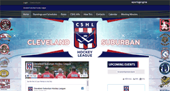 Desktop Screenshot of cshlhockey.org